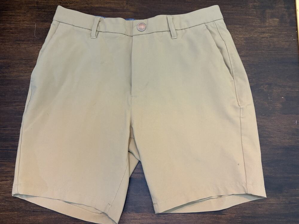 Bonobos Golf Shorts Mens 30 Khaki 7 " Inseam Performance Stretch Athletic
